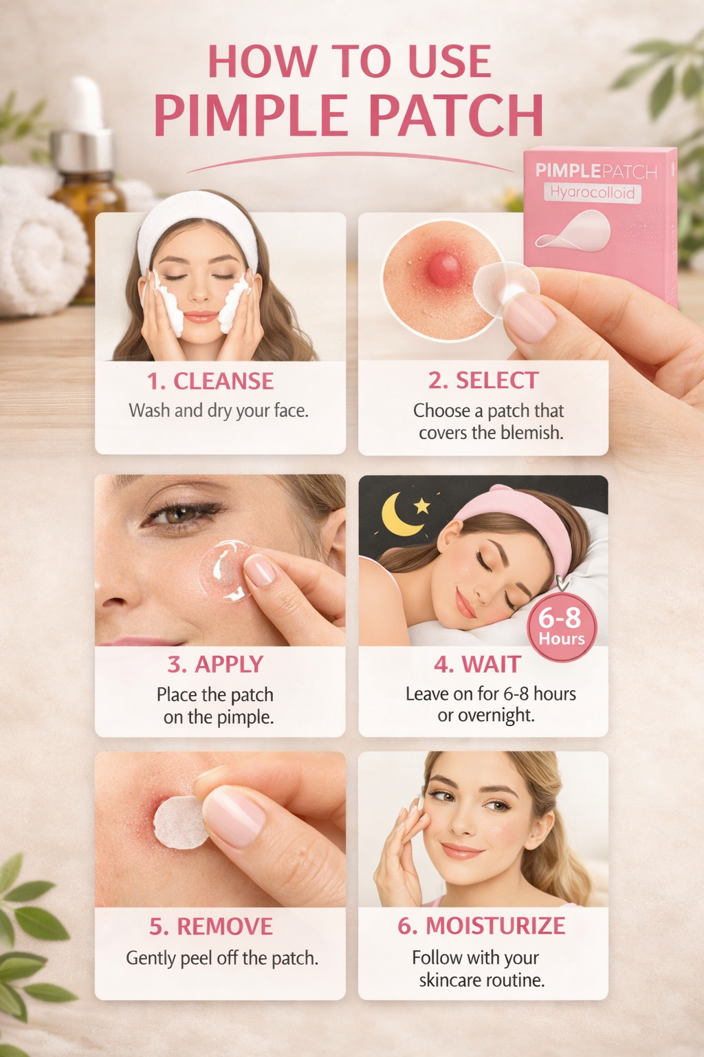 Hydrocolloid Pimple Patches